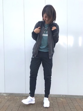 「fitness」｜ねもさん（レディース・170cm）の冬コーディネート