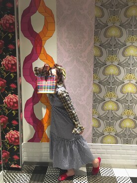 ムラサワヒトミさん（レディース・160cm）の夏コーディネート