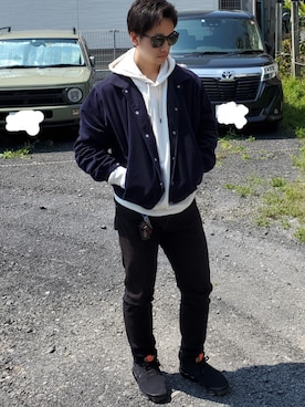 「ノースフェイス」｜maruさん（メンズ・172cm）の春コーディネート