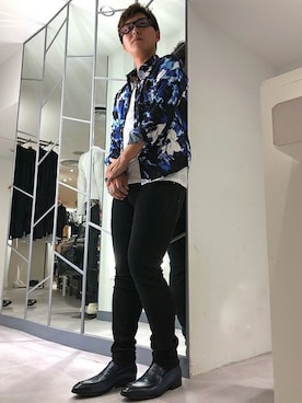 uedaさん（メンズ・177cm）の夏コーディネート