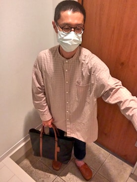 junodart【official】さん（メンズ・168cm）の春コーディネート