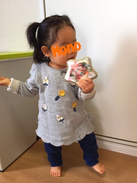 Honoさん（キッズ・80cm）の冬コーディネート