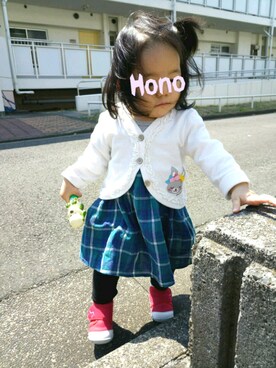 Honoさん（キッズ・80cm）の春コーディネート