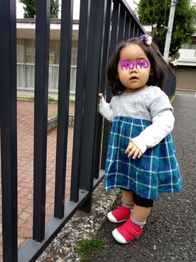 Honoさん（キッズ・80cm）の春コーディネート