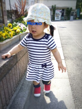 Honoさん（キッズ・80cm）の春コーディネート