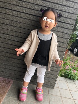 Honoさん(キッズ・80cm)の春コーディネート