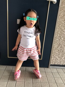 Honoさん（キッズ・80cm）の夏コーディネート