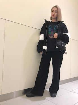 「L.H.P Private Brand（エルエイチピープライベートブランド）のアイテム（ジャケット/アウター）」を使った、yukaiwamotoさん（レディース・160cm）の冬コーディネート