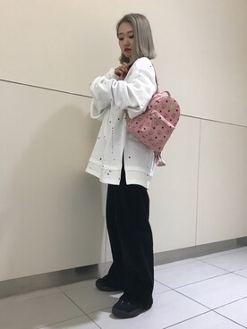 Mcm エムシーエム Backpack Miniを使った人気ファッションコーディネート Wear