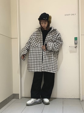 yukaiwamotoさん（レディース・161cm）の冬コーディネート