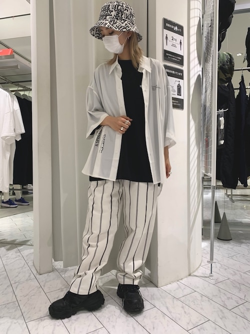 ブラックアイパッチ DENIM BUCKET HAT L-XL 週末限定値下げDENIM BUCKET HATブラックアイパッチ バケットハット