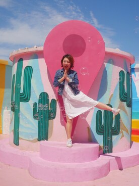 徐小姐么さん(レディース・163cm)の春コーディネート