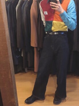 「XANDER ZHOUのアイテム」を使った、sさん（メンズ・171cm）の秋コーディネート