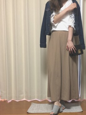 m.manaさん（レディース・162cm）の春コーディネート
