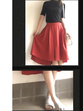 m.manaさん（レディース・162cm）の夏コーディネート