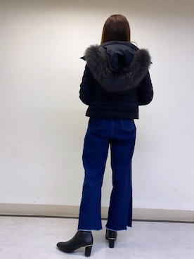 「water massage（ウォーターマッサージ）のアイテム」を使った、✨HIMIKO　神戸阪急店✨さん（レディース・154cm）の冬コーディネート