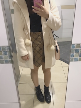 「SEE BY CHLOE（シーバイクロエ）のアイテム（フレグランス）」を使った、tさん（レディース・157cm）の冬コーディネート