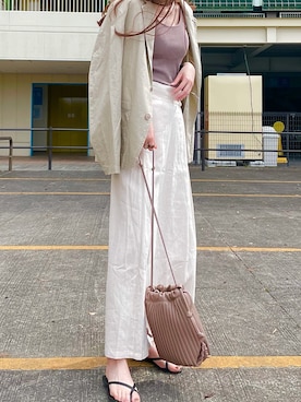 aoiさん（レディース・161cm）の春コーディネート