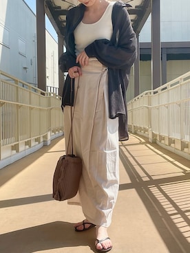 aoiさん（レディース・161cm）の春コーディネート