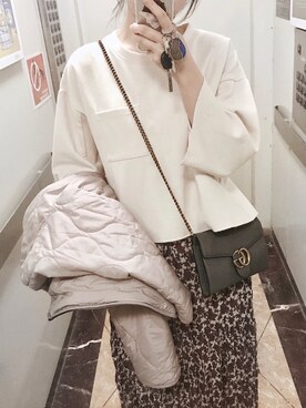 「Kastane（カスタネ）のアイテム（スカート、その他）」を使った、_hayii_さん（レディース・163cm）の春コーディネート
