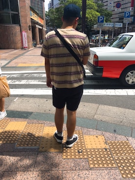 「CONVERSE（コンバース）のCONVERSE コンバース ジャック パーセル / JACK PURCEL（スニーカー）」を使った、satoshiさん（メンズ・170cm）の夏コーディネート