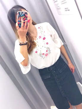 「Grail（グレイル）のアイテム」を使った、きらちゃんさん（レディース・161cm）の春コーディネート