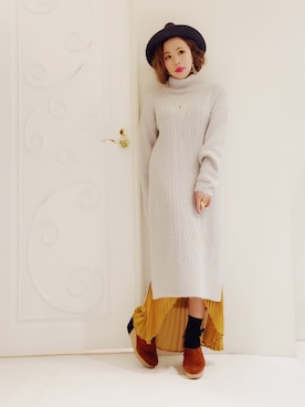 FUMIKAさん（レディース・146cm）の冬コーディネート