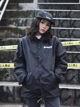 「FUCT」｜Annie hさん（レディース・163cm）の春コーディネート