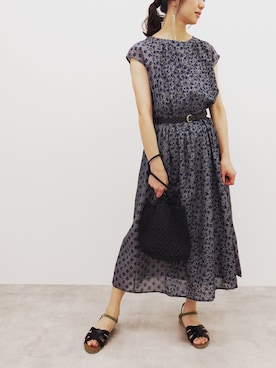 「summer」｜「アイテム（トートバッグ）」を使った、yuki さん（レディース・160cm）の夏コーディネート