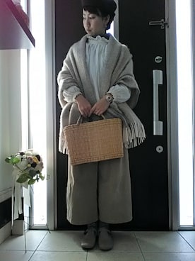 「ワランワヤン」｜り  かさん（レディース・155cm）の冬コーディネート
