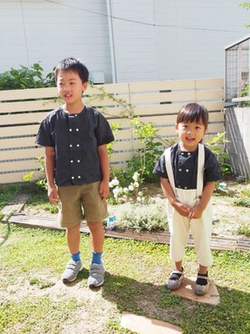 り  かさん（キッズ・100cm）の春コーディネート