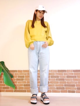 SUB-rhymeさん（レディース・154cm）の春コーディネート