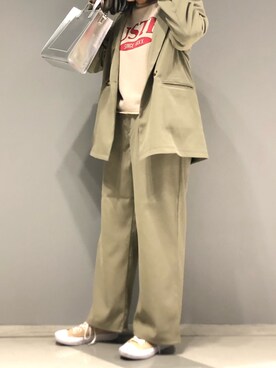 なぁ🖤さん（レディース・159cm）の冬コーディネート