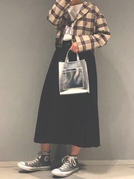 なぁ🖤さん(レディース・159cm)の冬コーディネート