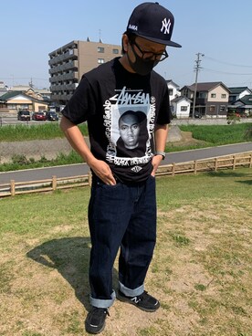 ファッション雑貨を使った Nas のメンズ人気ファッションコーディネート Wear