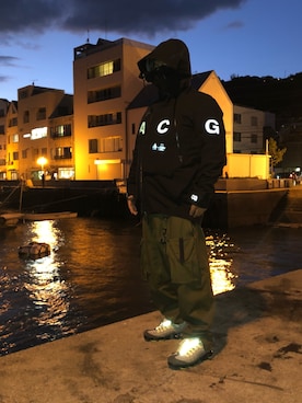 「NIKEACG」｜「アイテム（ジャケット/アウター）」を使った、ACGさん（メンズ・163cm）の春コーディネート