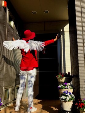 「COMMECAISM  （コムサ イズム）のアイテム（テーラードジャケット）」を使った、ぼーりーさん（メンズ・178cm）の冬コーディネート