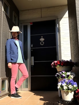 ぼーりーさん(メンズ・178cm)の春コーディネート