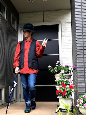 ぼーりーさん（メンズ・178cm）の秋コーディネート