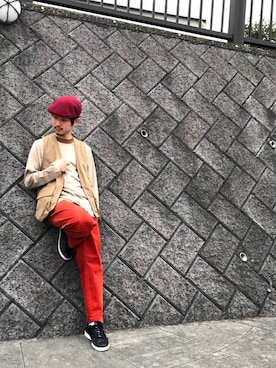 ぼーりーさん（メンズ・178cm）の秋コーディネート