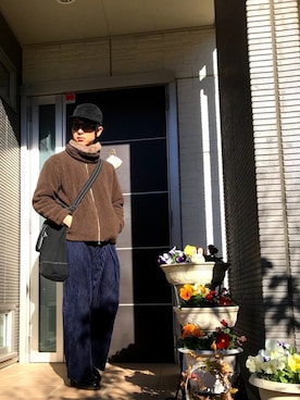 ぼーりーさん（メンズ・178cm）の冬コーディネート