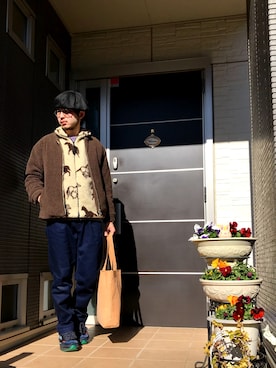 ぼーりーさん（メンズ・178cm）の冬コーディネート