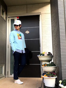 ぼーりーさん（メンズ・178cm）の冬コーディネート