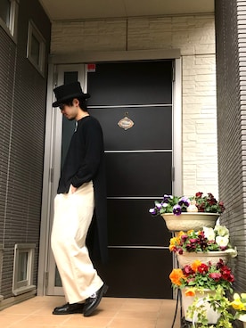 ぼーりーさん（メンズ・178cm）の春コーディネート