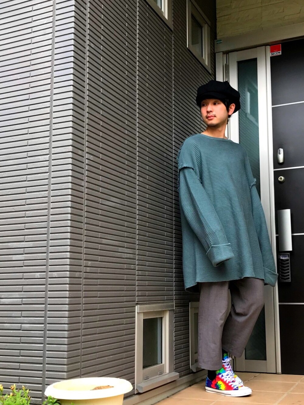 HARE（ハレ）の「BIGガーターアミニット（HARE）（ニット/セーター