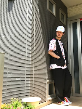 ぼーりーさん（メンズ・178cm）の春コーディネート