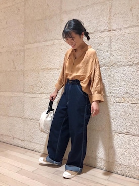 「SMITH'S（スミス）のアイテム（バッグ）」を使った、coen   こなさん（レディース・150cm）の秋コーディネート