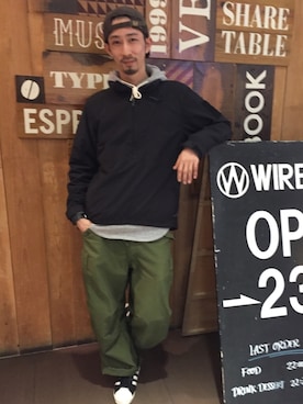 Junpei Fukadaさん(メンズ・170cm)の冬コーディネート