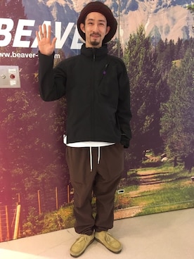 Junpei  Fukadaさん（メンズ・170cm）の冬コーディネート