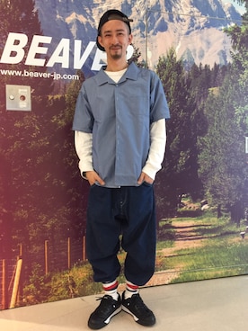 Junpei  Fukadaさん（メンズ・170cm）の春コーディネート